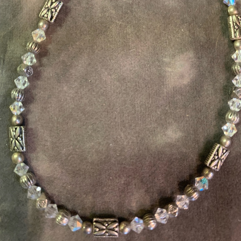 Handcrafted Swarovski Crystal Ankle Bracelet